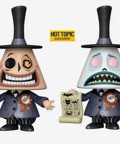 Quantum Collectibles Funko POP! Nightmare Before Christmas: Mayor Chase Bundle Diamond Hot Topic Exclusive Funkoween Preorder Funko Pop! Vinyls
