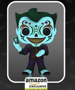 Quantum Collectibles Funko POP! DC Dia De Los Muertos Joker GITD Amazon Exclusive Funkoween Preorder Funko Pop! Vinyls