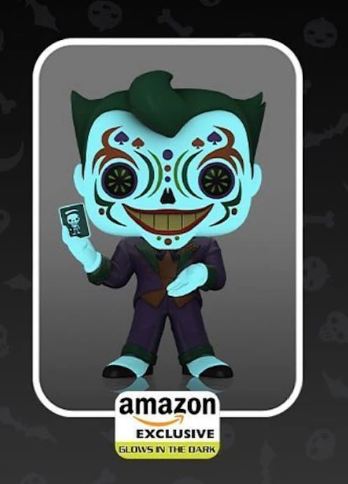 Quantum Collectibles Funko POP! DC Dia De Los Muertos Joker GITD Amazon Exclusive Funkoween Preorder Funko Pop! Vinyls 3 Quantum Collectibles Funko POP! DC Dia De Los Muertos Joker GITD Amazon Exclusive Funkoween Preorder Funko Pop! Vinyls