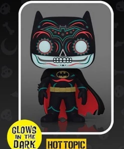 Quantum Collectibles Funko POP! DC Dia De Los Muertos Batman GITD Hot Topic Exclusive Funkoween Preorder Funko Pop! Vinyls