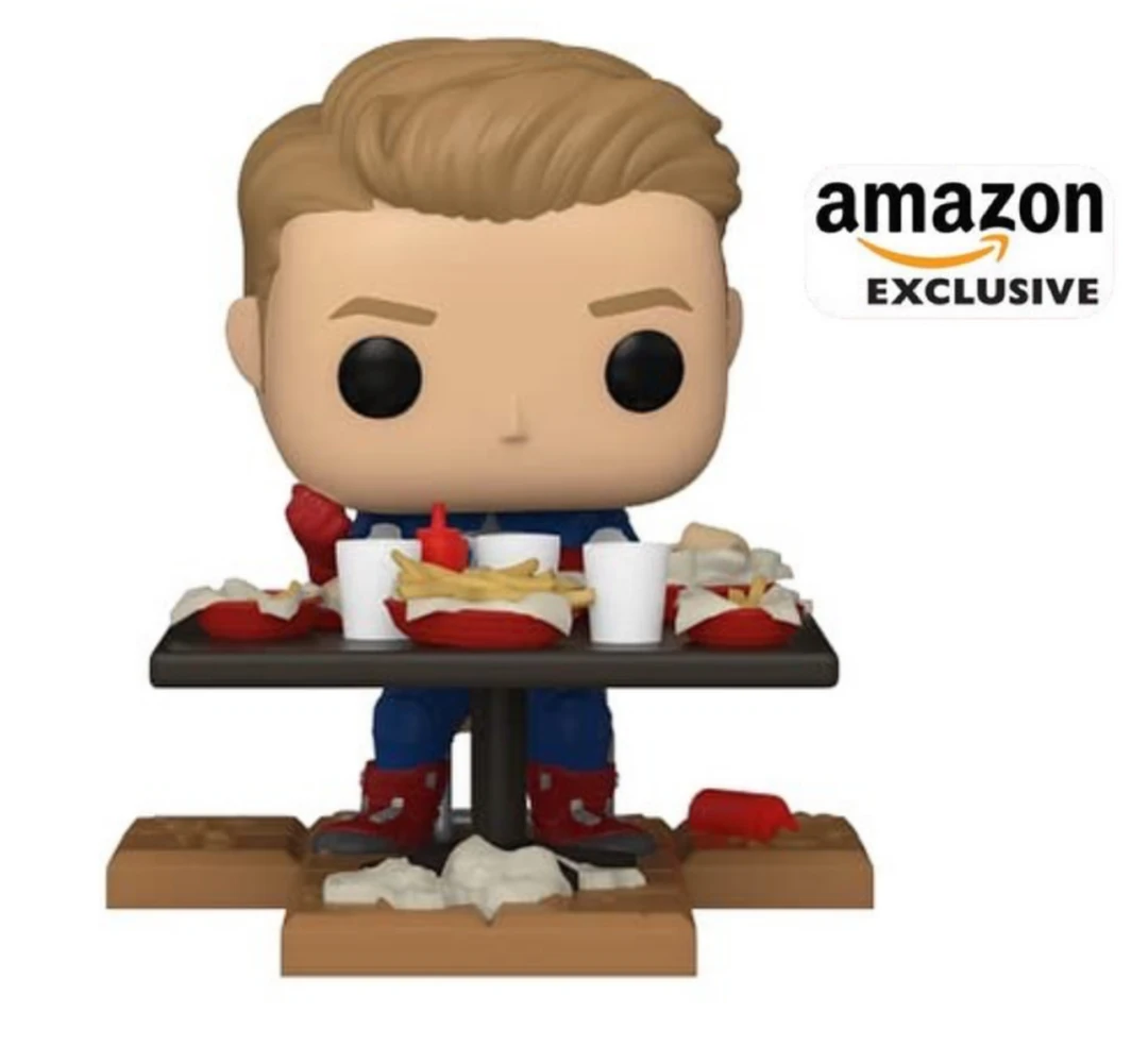Quantum Collectibles Funko Pop! Vinyls Funko POP! Deluxe: Avengers Victory Shawarma: Captain America Amazon Exclusive 3 Quantum Collectibles Funko Pop! Vinyls Funko POP! Deluxe: Avengers Victory Shawarma: Captain America Amazon Exclusive