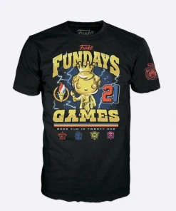 Quantum Collectibles Funko Pop! Vinyls Funko Fundays Games 2021 Pop! Tee Shirt Funko Shop Exclusive Preorder