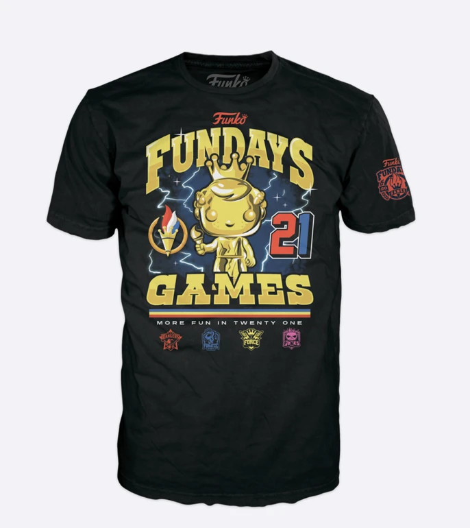 Quantum Collectibles Funko Pop! Vinyls Funko Fundays Games 2021 Pop! Tee Shirt Funko Shop Exclusive Preorder 3 Quantum Collectibles Funko Pop! Vinyls Funko Fundays Games 2021 Pop! Tee Shirt Funko Shop Exclusive Preorder