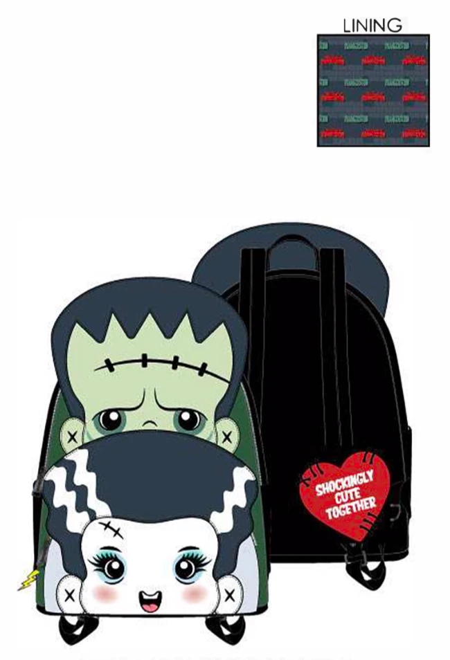 Quantum Collectibles Loungefly Universal Monsters Frankie And Bride Cosplay Mini Backpack Preorder 3 Quantum Collectibles Loungefly Universal Monsters Frankie And Bride Cosplay Mini Backpack Preorder