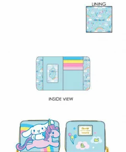 Quantum Collectibles Loungefly Sanrio Cinnamaroll Zip Around Wallet Preorder
