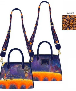 Quantum Collectibles Loungefly Pixar Coco Marigold Bridge Guitar Strap Crossbody Preorder