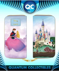 Quantum Collectibles LOUNGEFLY DISNEY SLEEPING BEAUTY CASTLE SERIES WALLET PREORDER