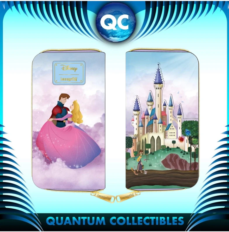 Quantum Collectibles LOUNGEFLY DISNEY SLEEPING BEAUTY CASTLE SERIES WALLET PREORDER 3 Quantum Collectibles LOUNGEFLY DISNEY SLEEPING BEAUTY CASTLE SERIES WALLET PREORDER