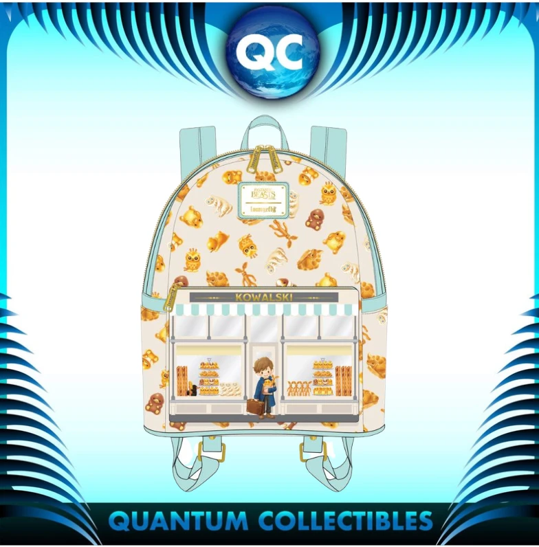Quantum Collectibles LOUNGEFLY FANTASTIC BEAST KOWALSKI BAKERY MINI BACKPACK PREORDER 3 Quantum Collectibles LOUNGEFLY FANTASTIC BEAST KOWALSKI BAKERY MINI BACKPACK PREORDER