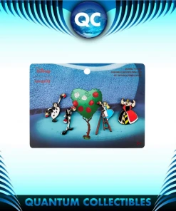 Quantum Collectibles Loungefly Alice In Wonderland 4pc Pin Set Preorder