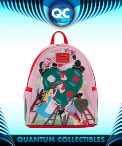 Quantum Collectibles Alice In Wonderland Painting The Roses Red Mini Backpack Preorder Loungefly