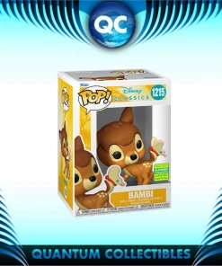 Quantum Collectibles Funko Pop! SDCC 2022 Bambi (1942) - Bambi With Butterfly