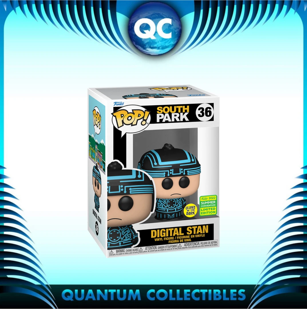 Quantum Collectibles Funko Pop! SDCC 2022 South Park - Digital Stan GW 3 Quantum Collectibles Funko Pop! SDCC 2022 South Park - Digital Stan GW