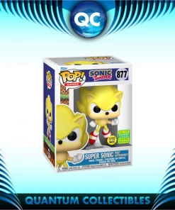 Quantum Collectibles Funko Pop! SDCC 2022 Sonic - Super Sonic 1st App GW