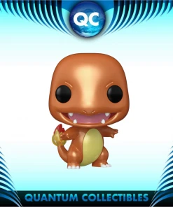 Quantum Collectibles Funko Pop! SDCC 2022 Pokemon - Charmander Metallic