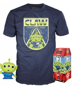 Quantum Collectibles Funko POP! Movies Toy Story Alien POP! & Tee T-Shirt Box FYE Exclusive