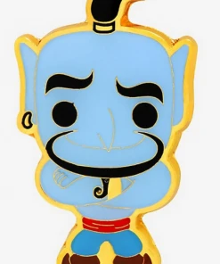 Quantum Collectibles Pop Vinyls Funko Pop! Disney Aladdin Genie Enamel Pin - BoxLunch Exclusive