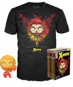 Quantum Collectibles Funko Pop! Vinyls Funko POP! And Tee: Dark Phoenix NYCC 2109 T-Shirt GameStop Exclusive