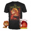 Quantum Collectibles Funko Pop! The Lion King Flocked Mufasa Vinyl Figure & T-Shirt - Target Exclusive