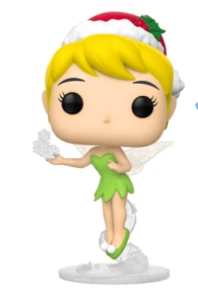Quantum Collectibles Funko Pop! Disney: Holiday Tinker Bell USA Exclusive Stickered Pop Vinyls