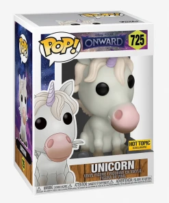 Quantum Collectibles Funko Pop! Pixar Onward Unicorn Hot Topic Exclusive USA Exclusive Stickered Pop Vinyls