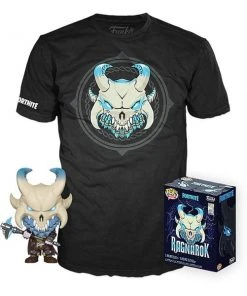 Quantum Collectibles Funko Fortnite GITD Ragnarok Pop And Tee Box (Walmart Exclusive) Funko Pop! Vinyls