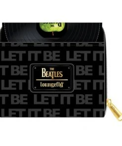 Quantum Collectibles LOUNGEFLY THE BEATLES LET IT BE VINYL RECORD WALLET