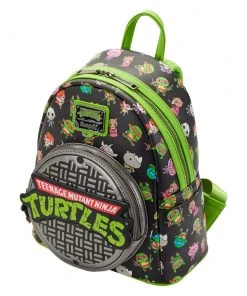 Quantum Collectibles Loungefly Teenage Mutant Ninja Turtles Sewer Cap Mini Backpack Preorder