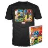 Quantum Collectibles Funko POP! Tee: Marvel 80 Years T-shirt Target Exclusive Black