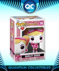 Quantum Collectibles Funko Pop! Pops With Purpose: DC Bombshells Breast Cancer Awareness Harley Quinn Preorder Funko Pop! Vinyls