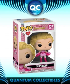 Quantum Collectibles Funko Pop! Pops With Purpose: DC Bombshells Breast Cancer Awareness Supergirl Preorder