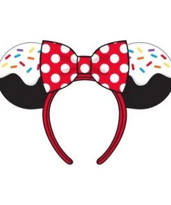 Quantum Collectibles Loungefly LF DISNEY MINNIE SWEETS SPRINKLE EARS HEADBAND