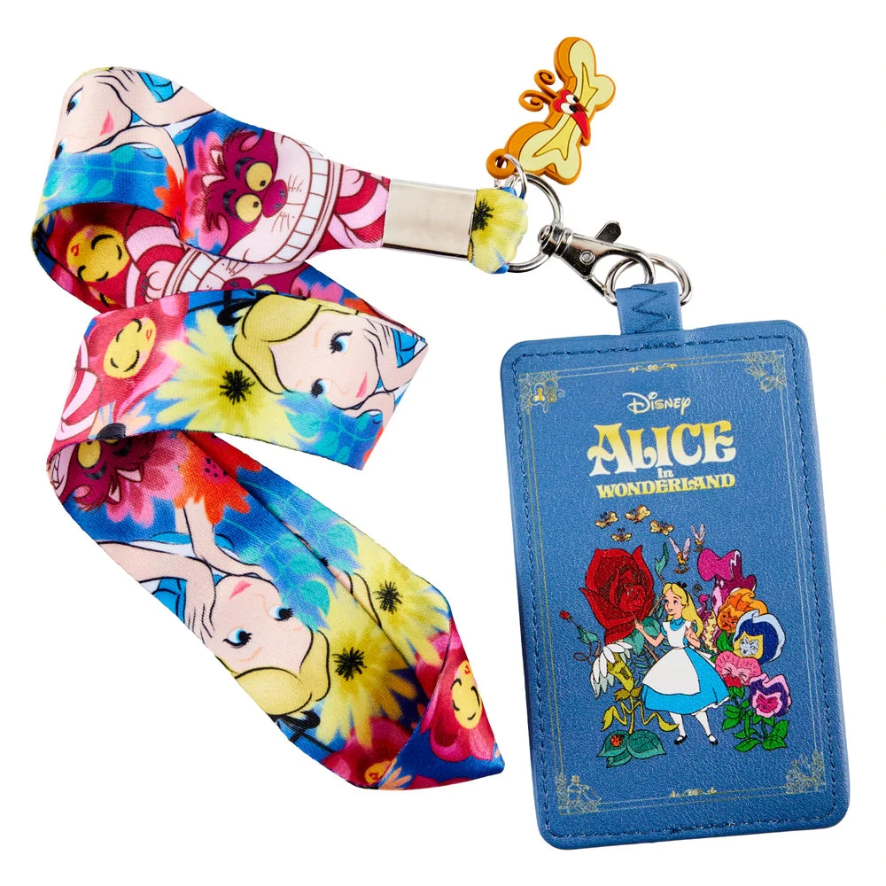 Quantum Collectibles Loungefly Alice In Wonderland Book Lanyard With Card Holder Preorder 4 Quantum Collectibles Loungefly Alice In Wonderland Book Lanyard With Card Holder Preorder
