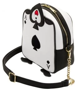 Quantum Collectibles Loungefly Alice In Wonderland Ace Of Spades Cross Body Bag Preorder