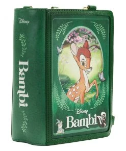 Quantum Collectibles Loungefly Bambi Book Convertible Crossbody Bag Preorder