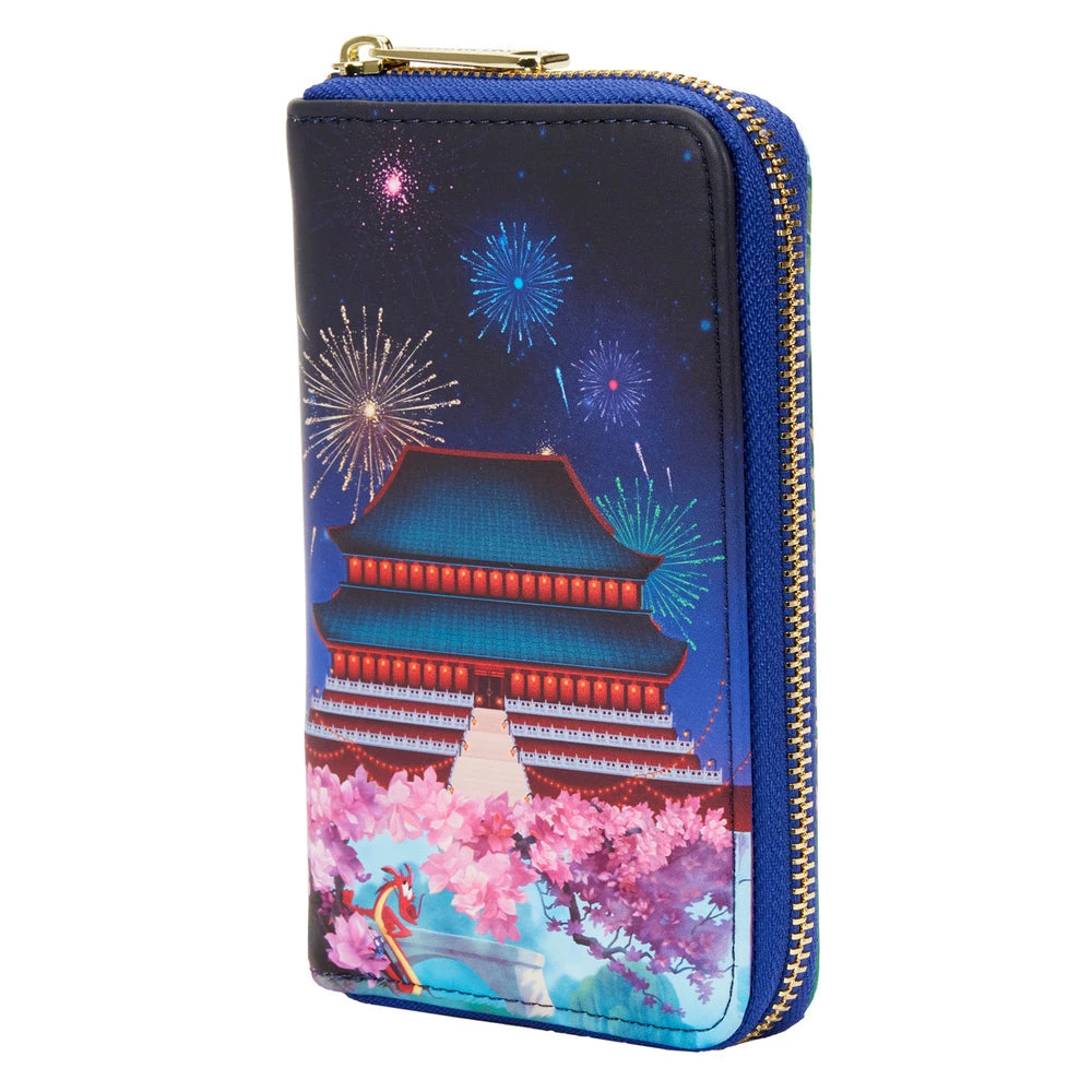 Quantum Collectibles Loungefly Disney Mulan Castle Zip Around Wallet Preorder 6 Quantum Collectibles Loungefly Disney Mulan Castle Zip Around Wallet Preorder