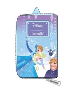 Quantum Collectibles Loungefly Frozen Princess Elsa Castle Zip Around Wallet Preorder
