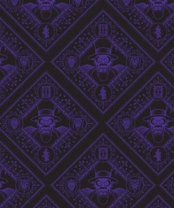 Quantum Collectibles Loungefly The Princess And The Frog Dr. Facilier Glow In The Dark Zip Around Wallet Preorder