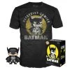 Quantum Collectibles Funko POP! DC Batman 80th Anniversary POP! & Tee T-Shirt Box Walmart Exclusive Funko Pop! Vinyls