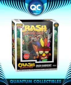 Quantum Collectibles Funko Fair 22: Crash Bandicoot Game Cover GameStop Exclusive Preorder Bundles