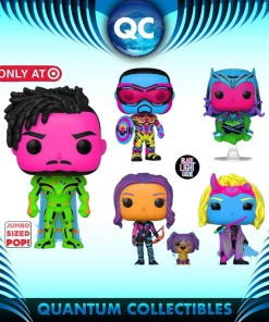 Quantum Collectibles Bundles Funko Fair 22 Marvel Blacklight Bundle Of 5 Target Exclusives Preorder