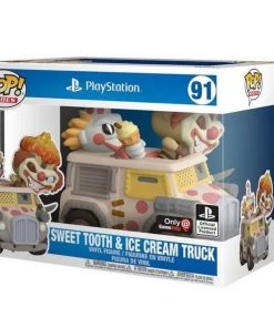 Quantum Collectibles Funko Pop! Games Twisted Metal: Sweet Tooth With IceCream Truck POP Ride GameStop Exclusive 2 Pack Preorder