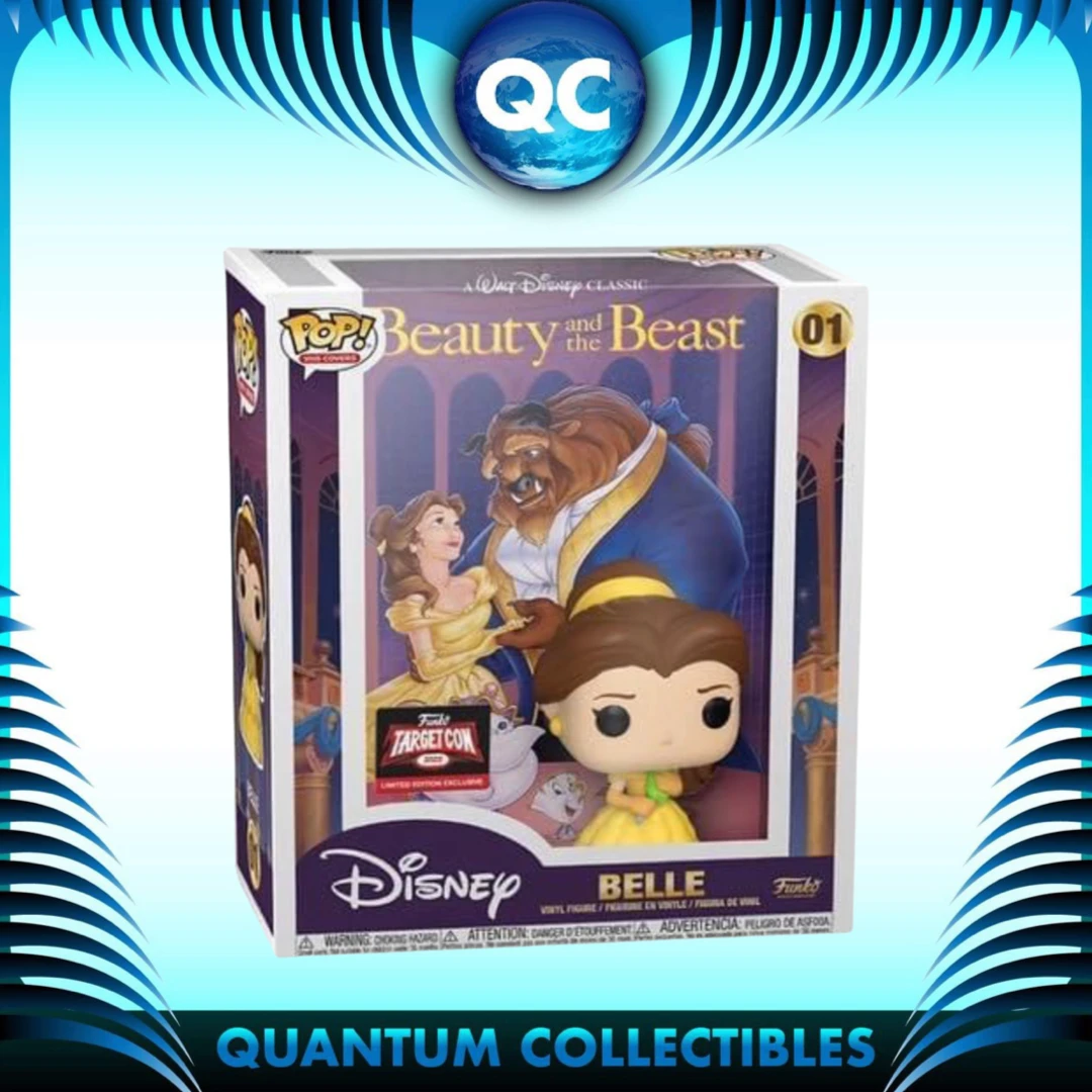 Quantum Collectibles Funko Pop! Beauty And The Baast VHS Cover TargetCon Exclusive Preorder Funko Pop! Vinyls 3 Quantum Collectibles Funko Pop! Beauty And The Baast VHS Cover TargetCon Exclusive Preorder Funko Pop! Vinyls