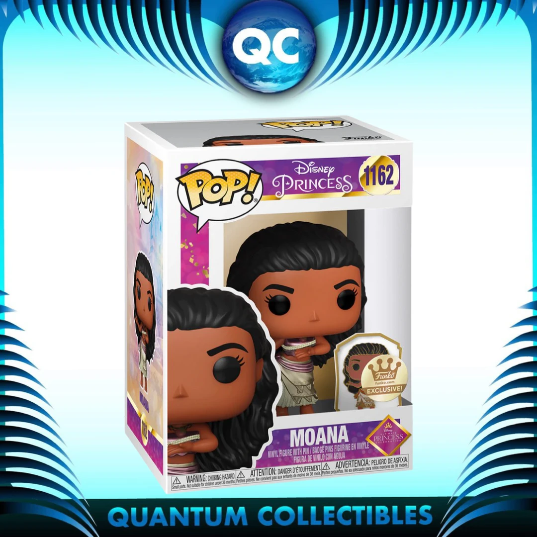 Quantum Collectibles Funko Pop! Vinyls Funko Pop! Disney Princess Moana Funko Shop Exclusive Preorder 3 Quantum Collectibles Funko Pop! Vinyls Funko Pop! Disney Princess Moana Funko Shop Exclusive Preorder