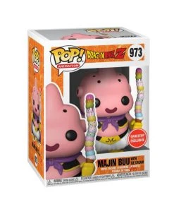 Quantum Collectibles Funko POP! And Tee: Dragonball Z Majin Buu With Ice Cream T-Shirt GameStop Exclusive Preorder