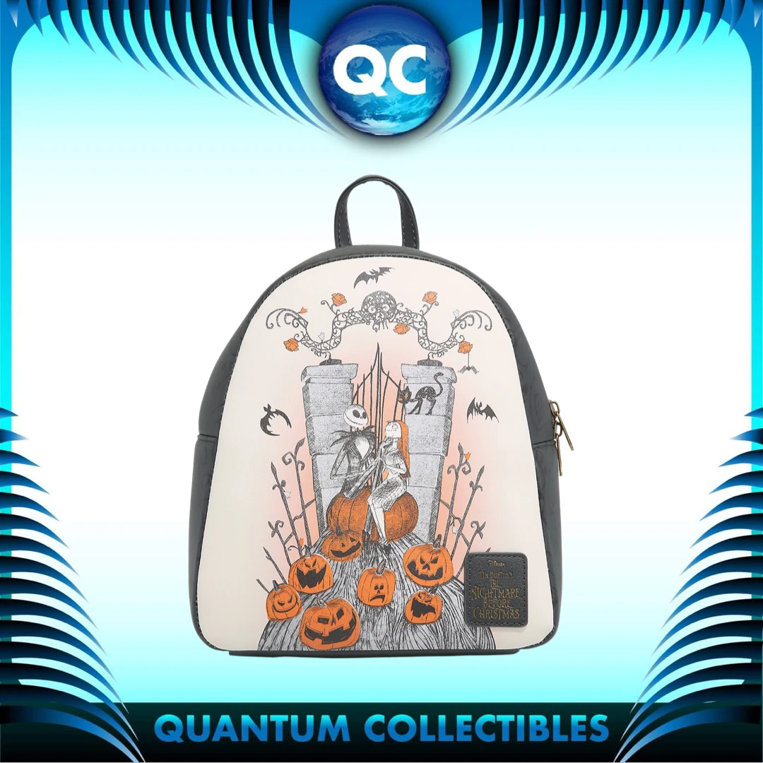 Quantum Collectibles Loungefly The Nightmare Before Christmas Jack And Sally Mini Backpack - US Exclusive Pre-Order 3 Quantum Collectibles Loungefly The Nightmare Before Christmas Jack And Sally Mini Backpack - US Exclusive Pre-Order