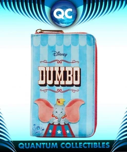Quantum Collectibles Loungefly Dumbo (1941) - Book Zip Purse Preorder