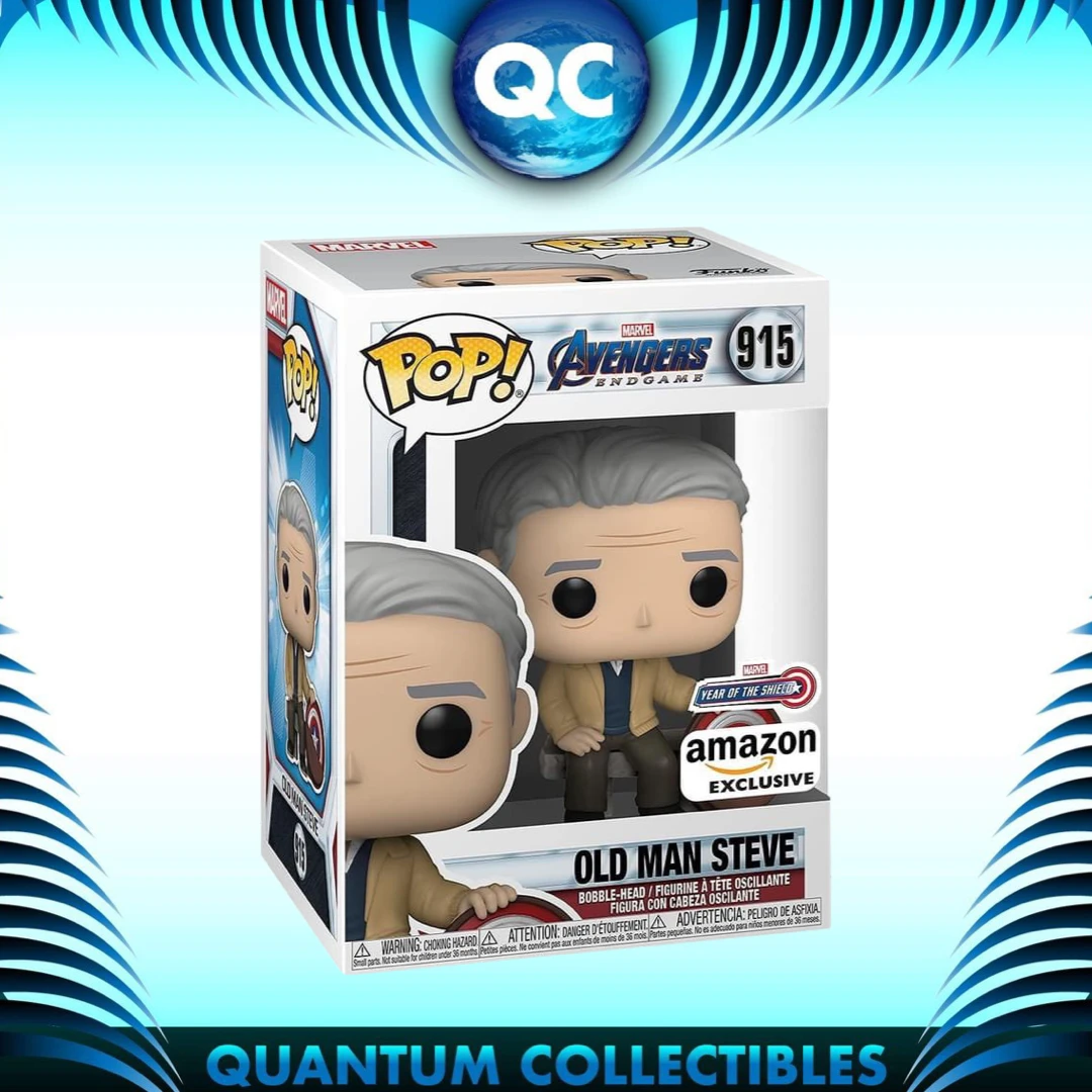 Quantum Collectibles Funko Pop! Marvel Year Of The Shield Old Man Steve Amazon Exclusive Preorder Funko Pop! Vinyls 3 Quantum Collectibles Funko Pop! Marvel Year Of The Shield Old Man Steve Amazon Exclusive Preorder Funko Pop! Vinyls