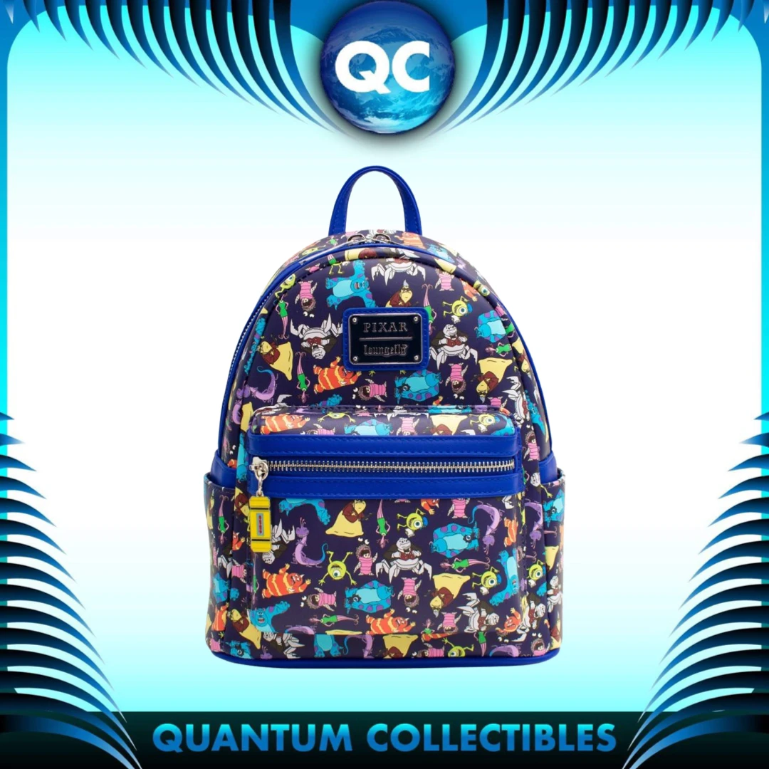 Quantum Collectibles Loungefly Monsters Inc Characters AOP Mini Backpack Pre-Order 3 Quantum Collectibles Loungefly Monsters Inc Characters AOP Mini Backpack Pre-Order