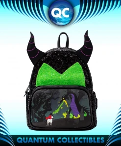 Quantum Collectibles Loungefly Maleficent Sequins Exclusive Mini Backpack Preorder